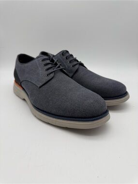 BRAND NEW Mens Navy GBX Hammon Fabric Oxford Shoes Men’s Size US 9.5